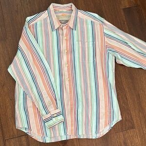 Tommy Bahama Striped Button-Up Shirt